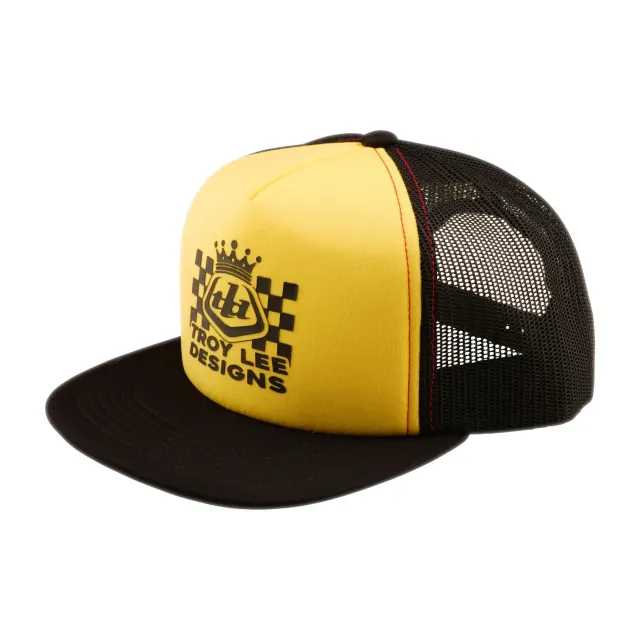 Troy Lee Designs Friday Night Trucker cappello Black Gold taglia unica