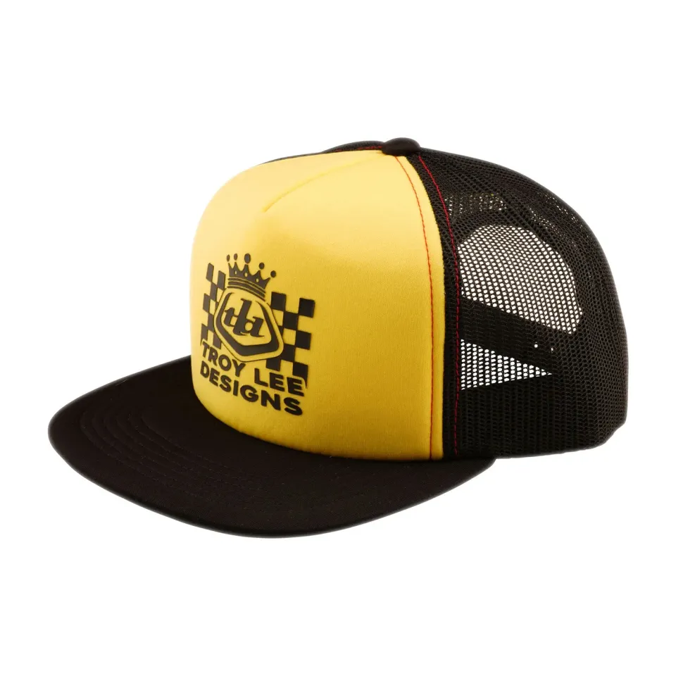 Troy Lee Designs Friday Night Trucker cappello Black Gold taglia unica