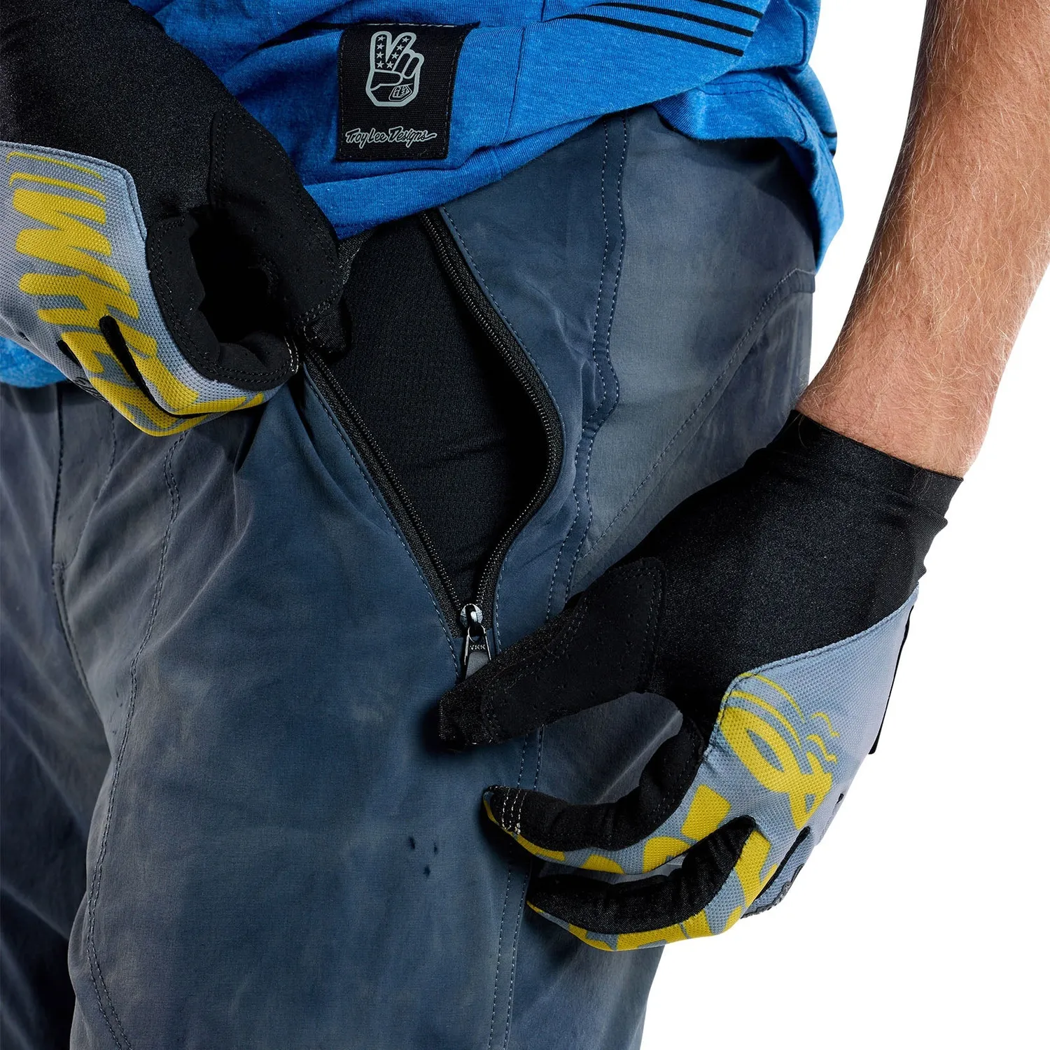 Troy Lee Designs Skyline Trail pantaloncini MTB Dark Cloud liner
