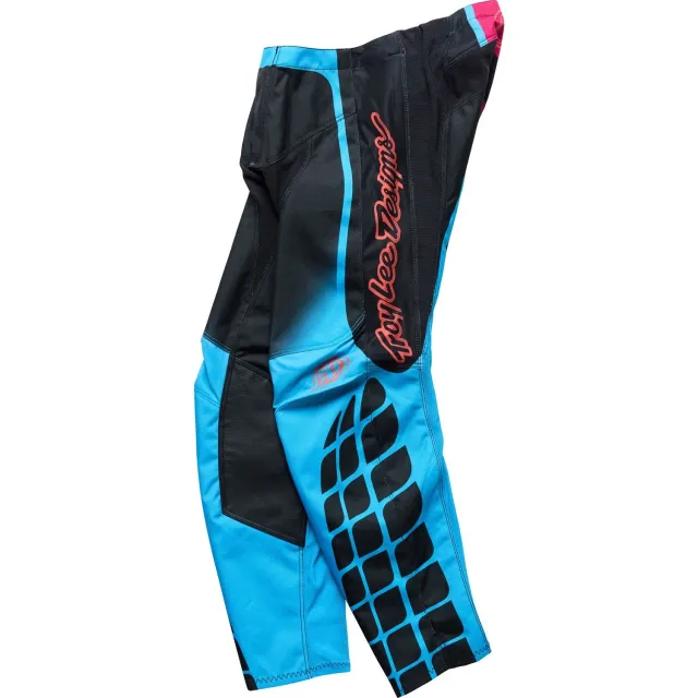 Troy Lee Designs GP Pro pantaloni moto bambino nero ciano