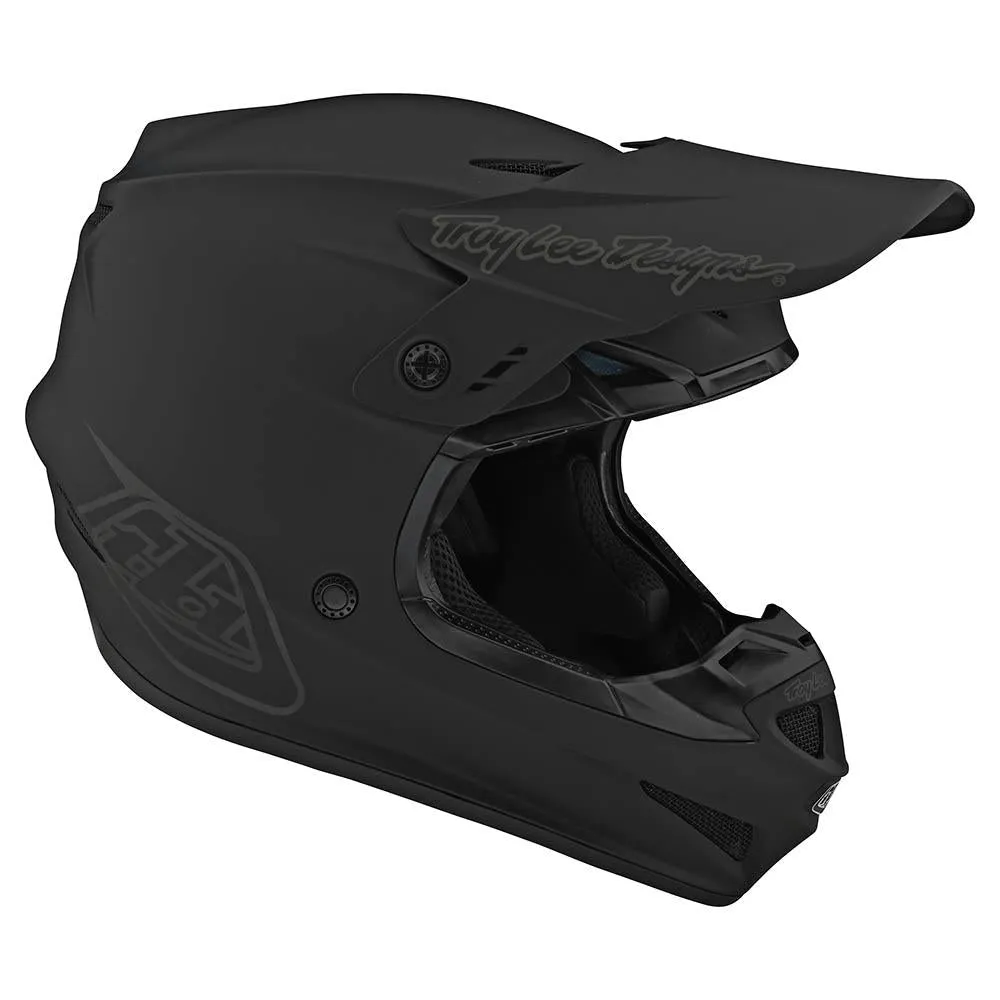 Troy Lee Designs GP casco moto nero integrale 1500 g
