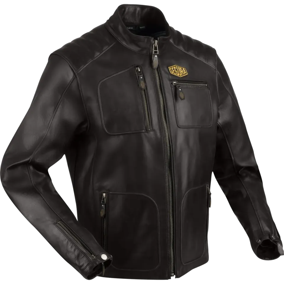 Segura Legend Lewis giubbotto moto pelle marrone