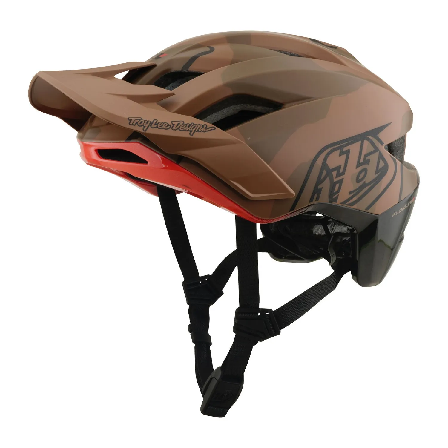 Troy Lee Designs Flowline SE casco bici Sienna Camo MIPS