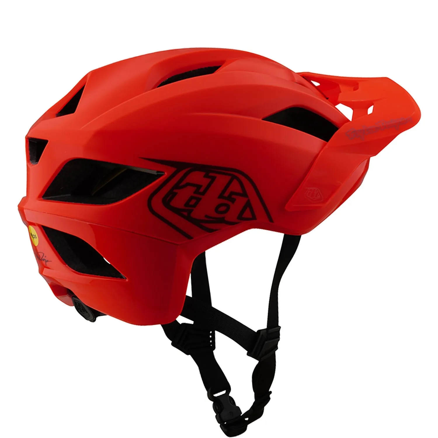 Troy Lee Designs Flowline casco bici MIPS rosso