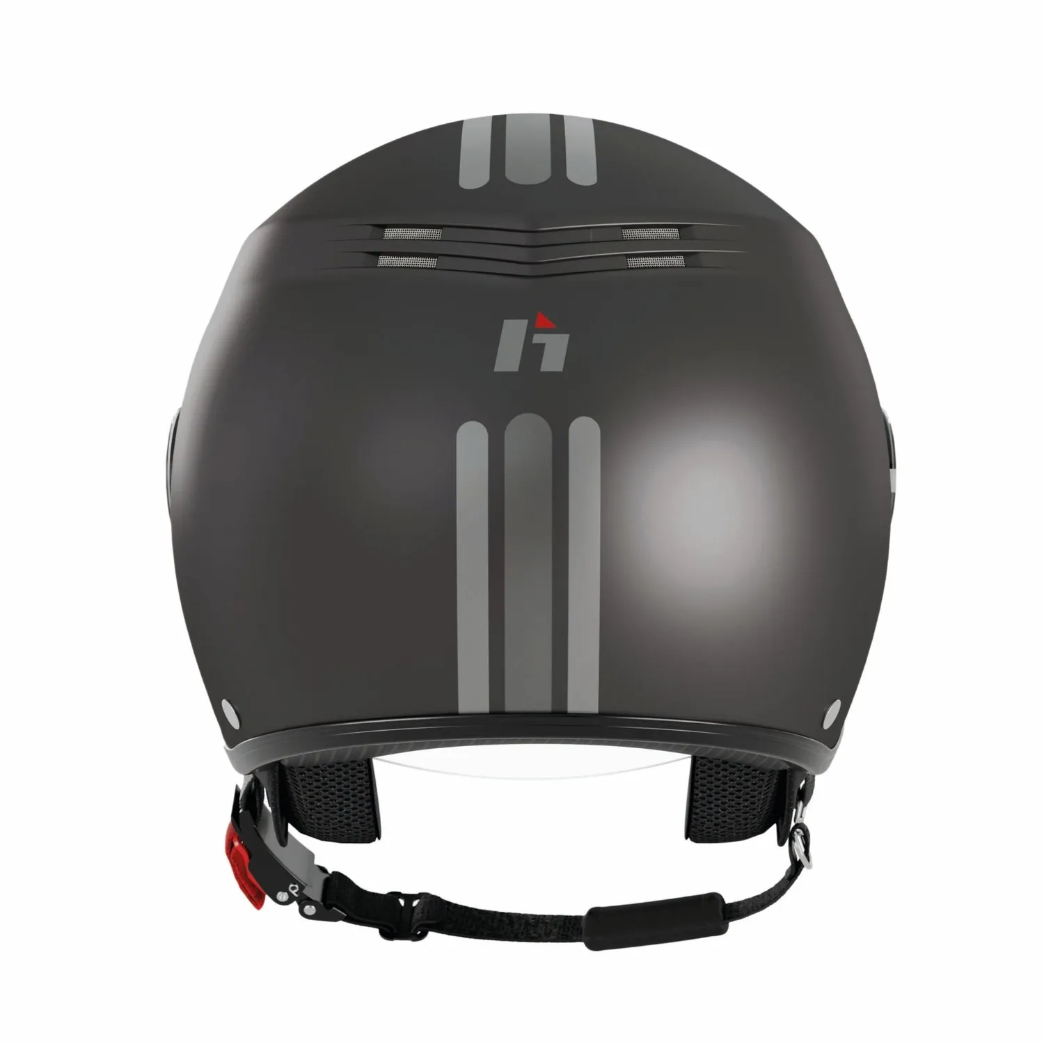Hebo OF819 Street Two HC2117B casco jet titanio omologato