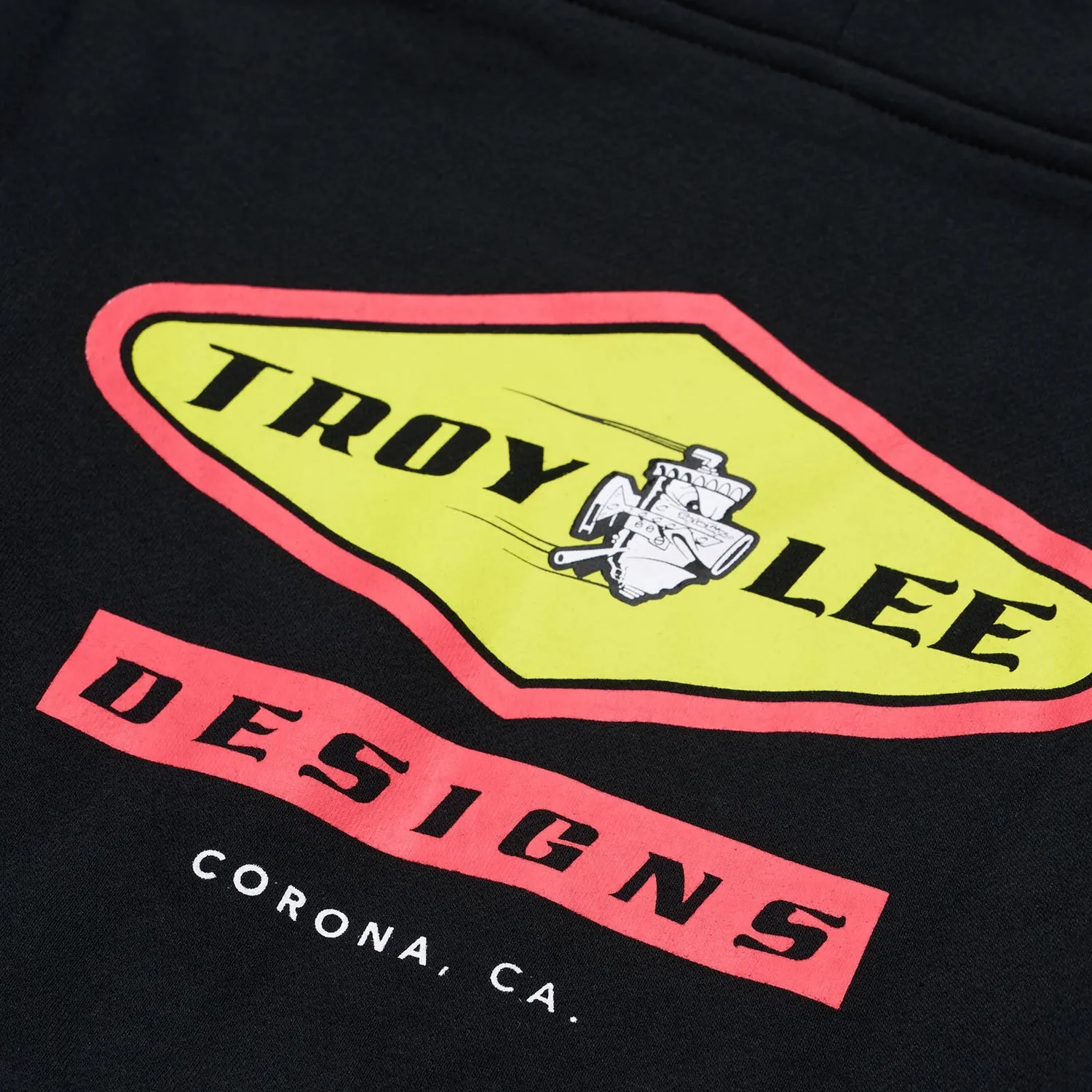 Troy Lee Designs Carb felpa bambino nera pullover