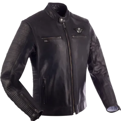 Segura Riverton giacca moto uomo pelle vintage
