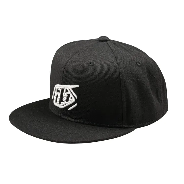 Troy Lee Designs Badge Black cappellino snapback nero