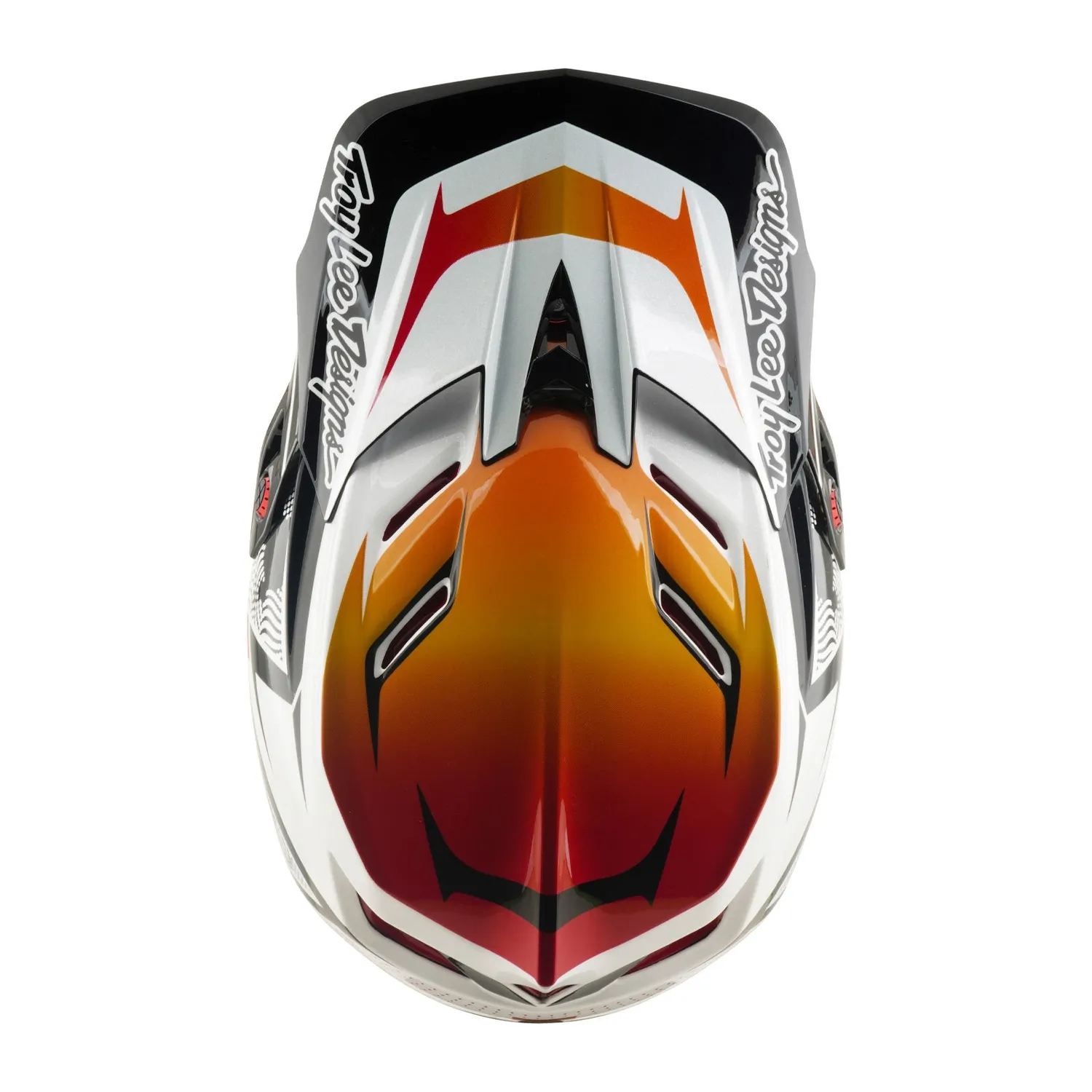 Troy Lee Designs D4 Composite casco bici bianco MIPS