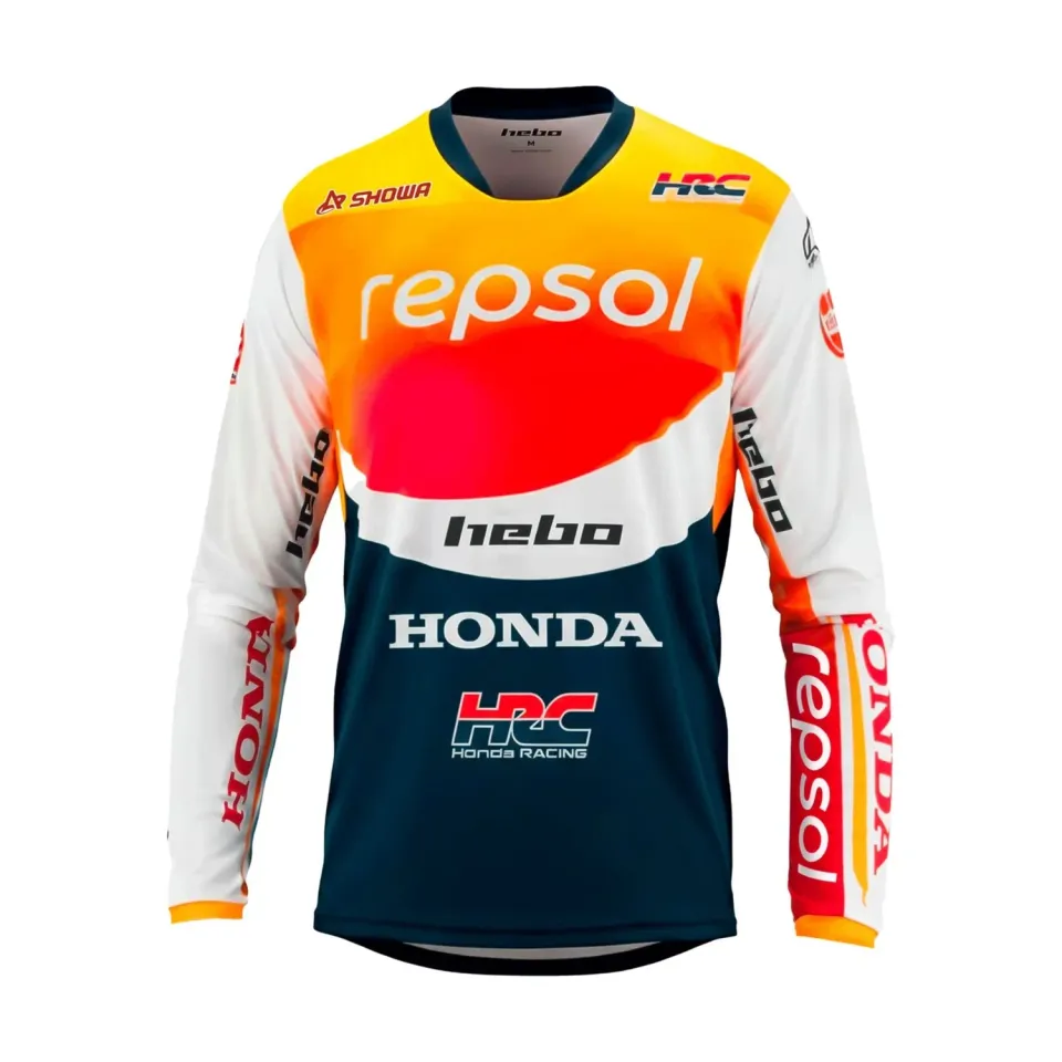 Hebo Montesa Trial Tech Team t-shirt nera