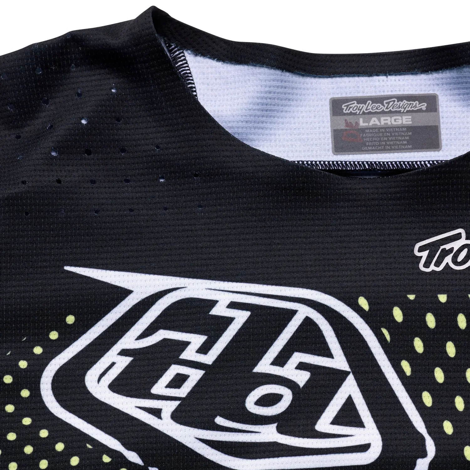 Troy Lee Designs SE Pro Vectra maglia motocross nera