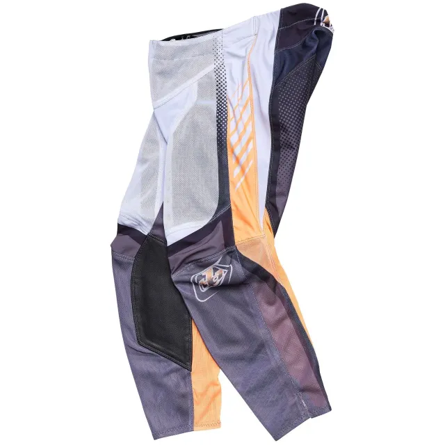 Troy Lee Designs GP Pro Air pantaloni moto grigio arancio ventilati