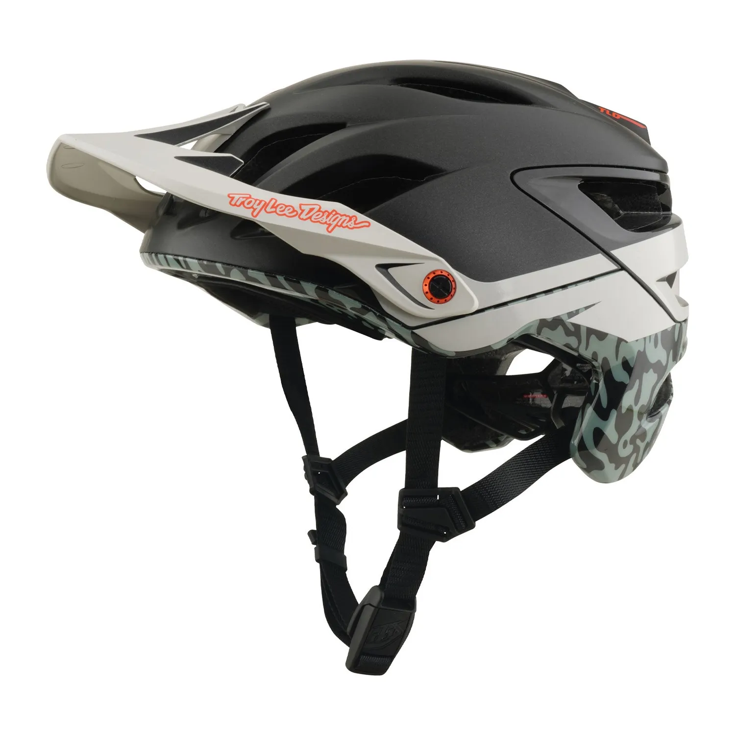 Troy Lee Designs A3 Halo casco mtb charcoal MIPS