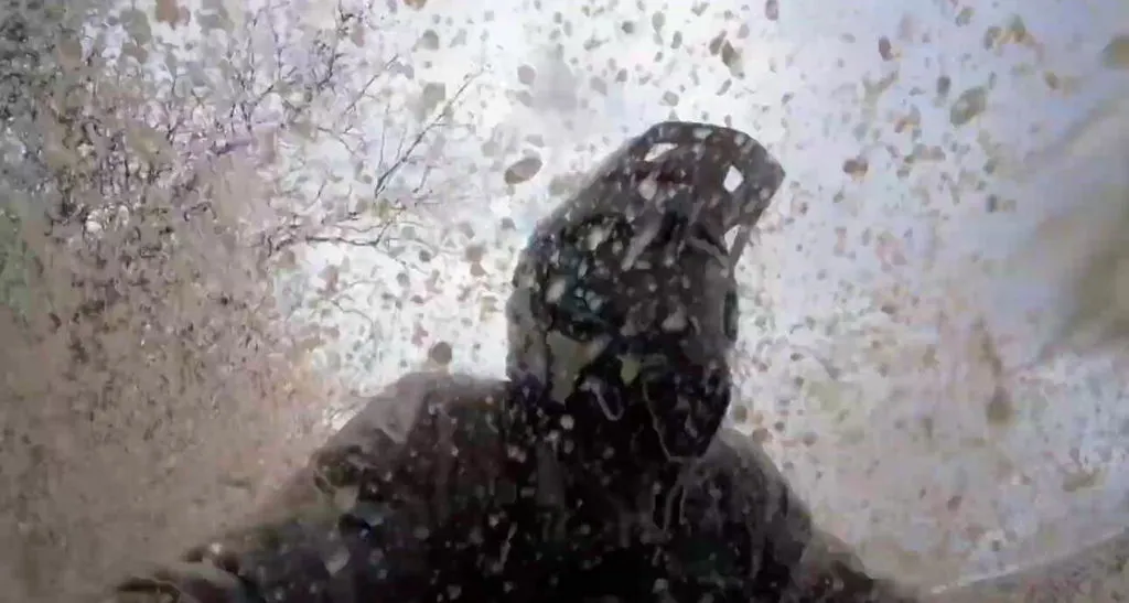 Armor Vision Rain Jacket giacca antipioggia nera impermeabile