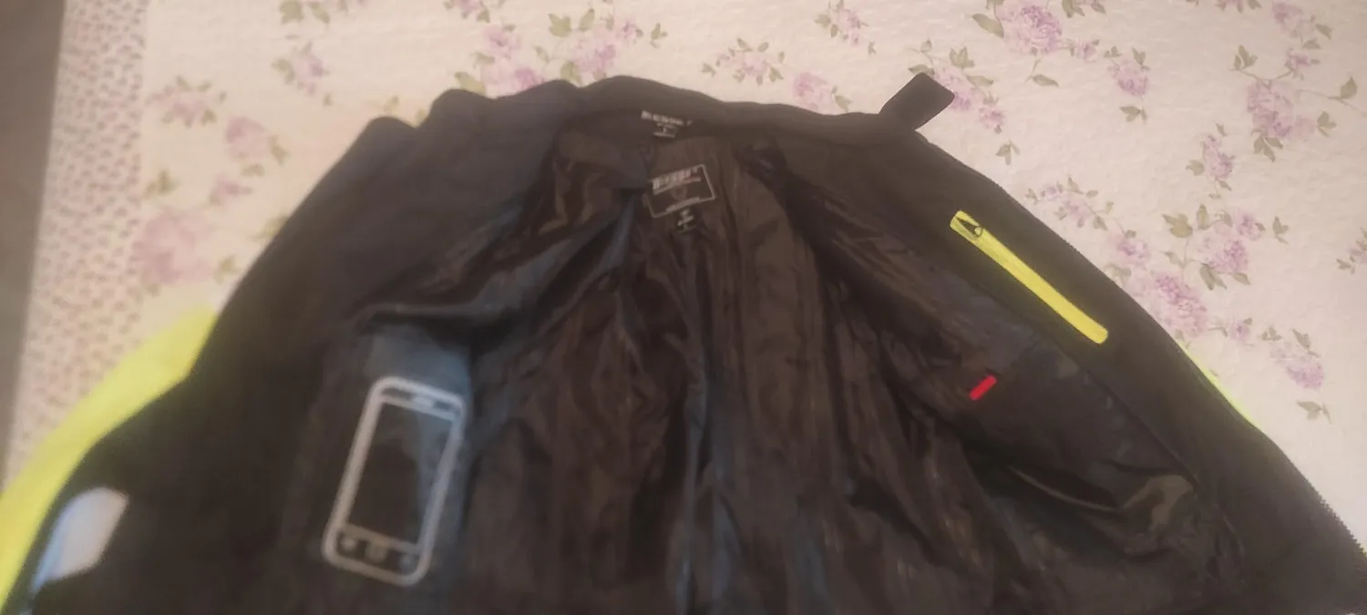 Bi Esse Giacca Moto Impermeabile 4 Stagioni XS con Protezioni