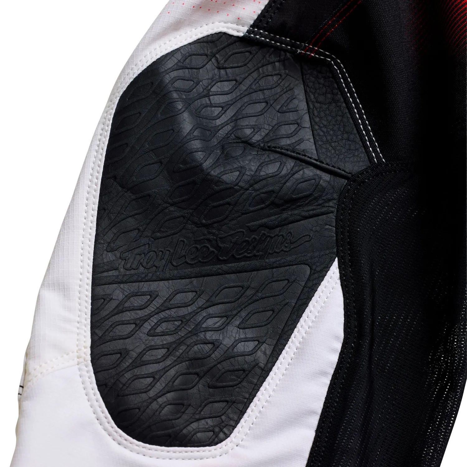 Troy Lee Designs SE Pro pantaloni moto ragazzo rosso nero