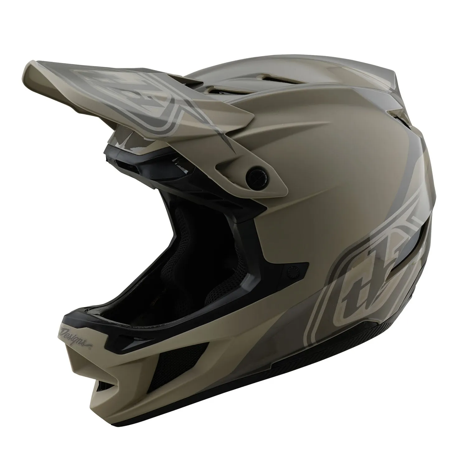 Troy Lee Designs D4 Polyacrylite MIPS Casco Timber