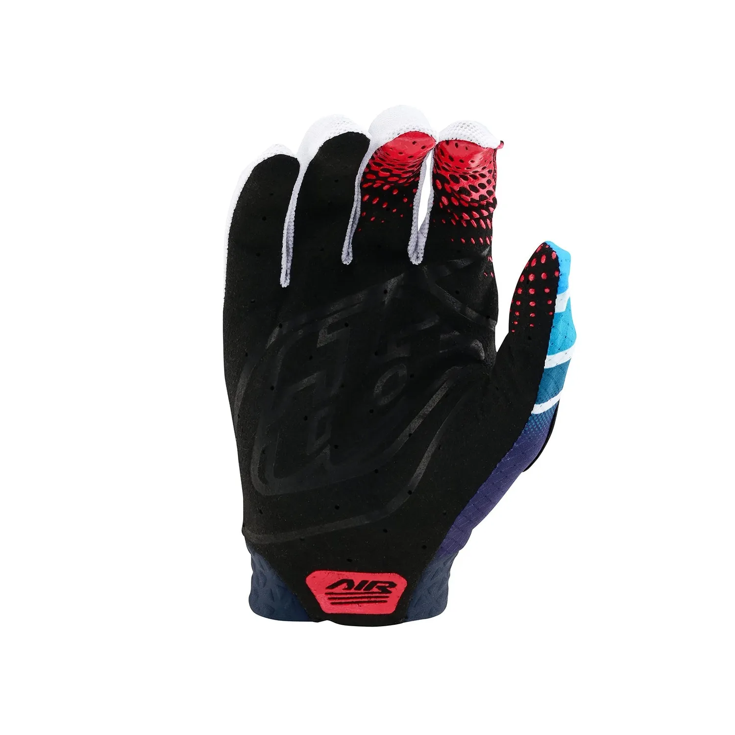 Troy Lee Designs Air Guanti Cross Blu-Rossi Traspiranti