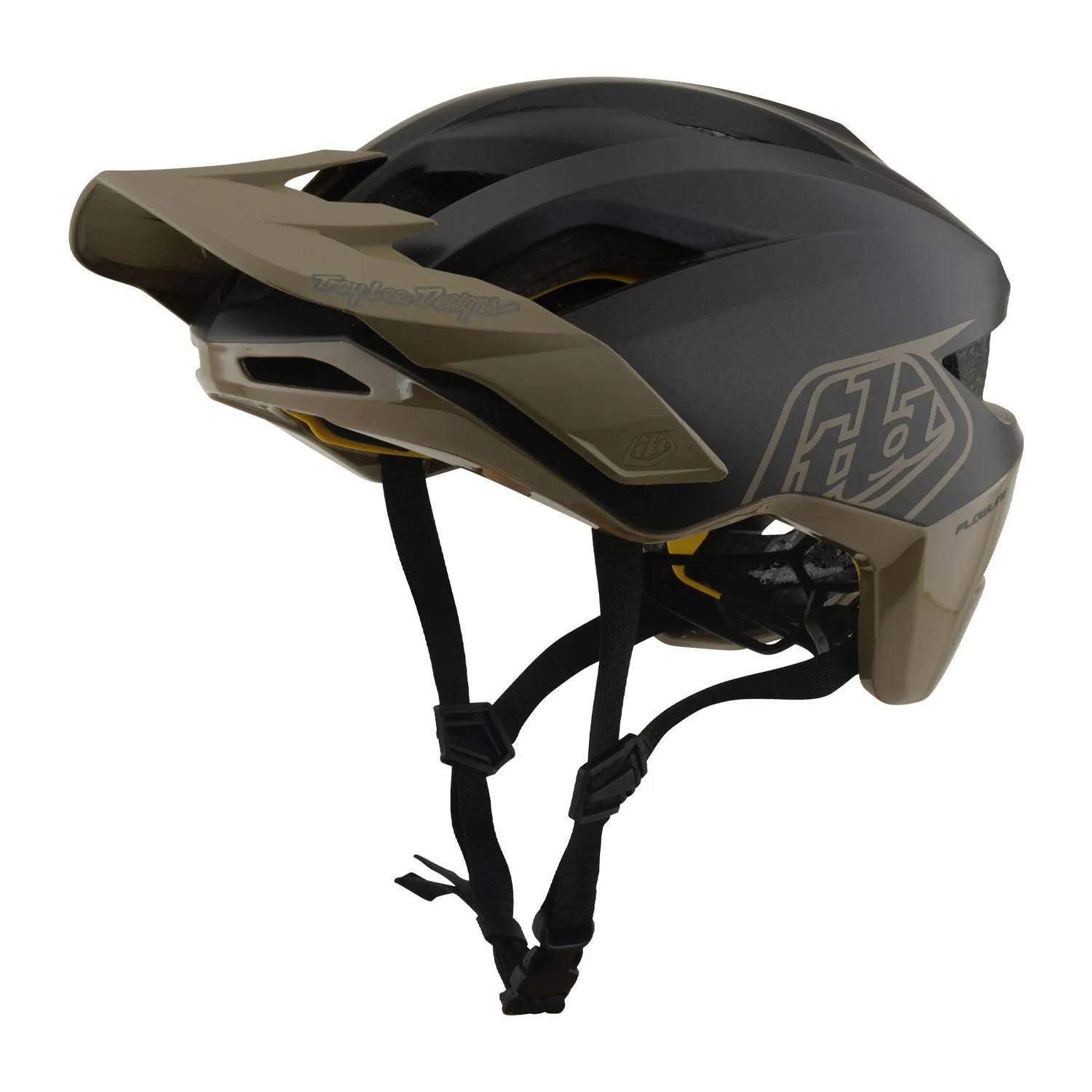 Troy Lee Designs Flowline Casco Bici Charcoal/Timber MIPS