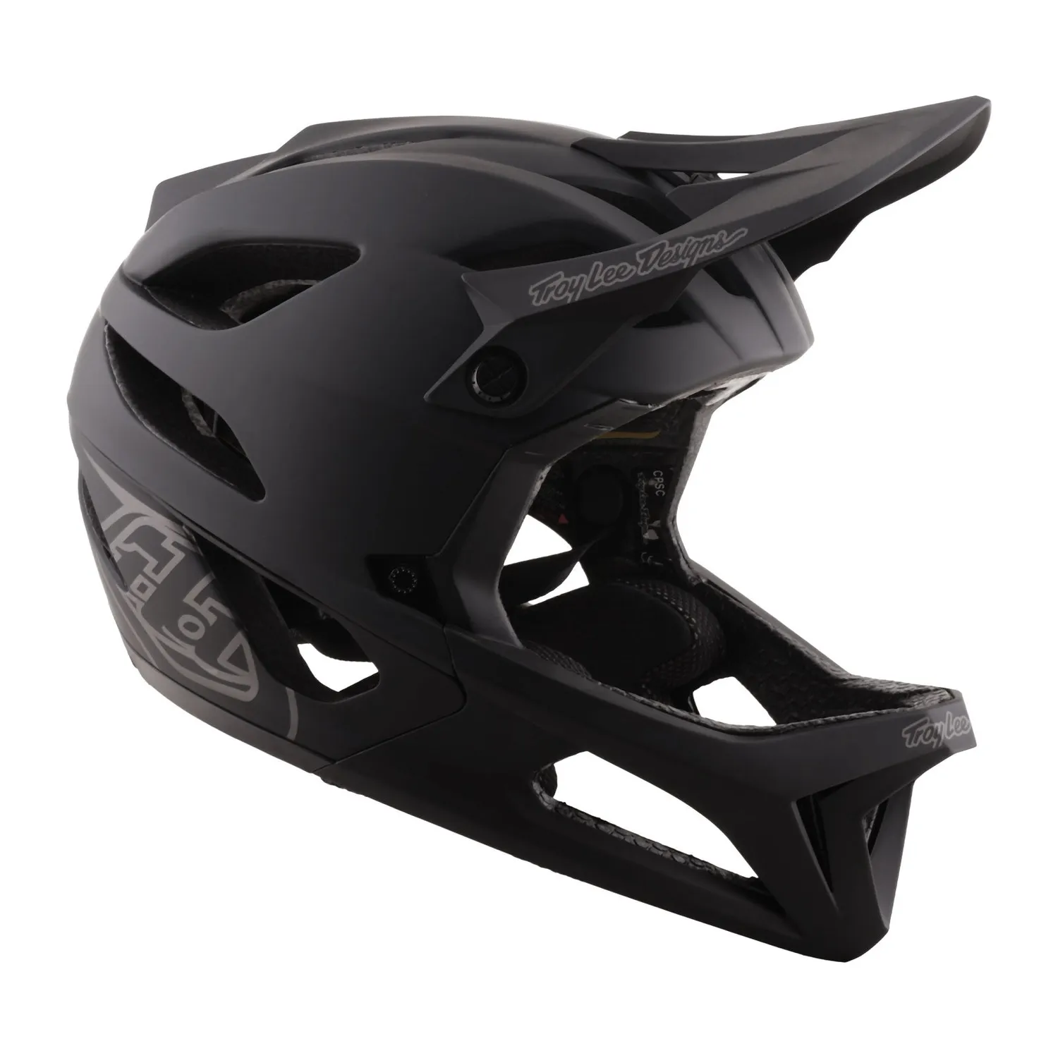 Troy Lee Designs Stage Drone casco integrale nero