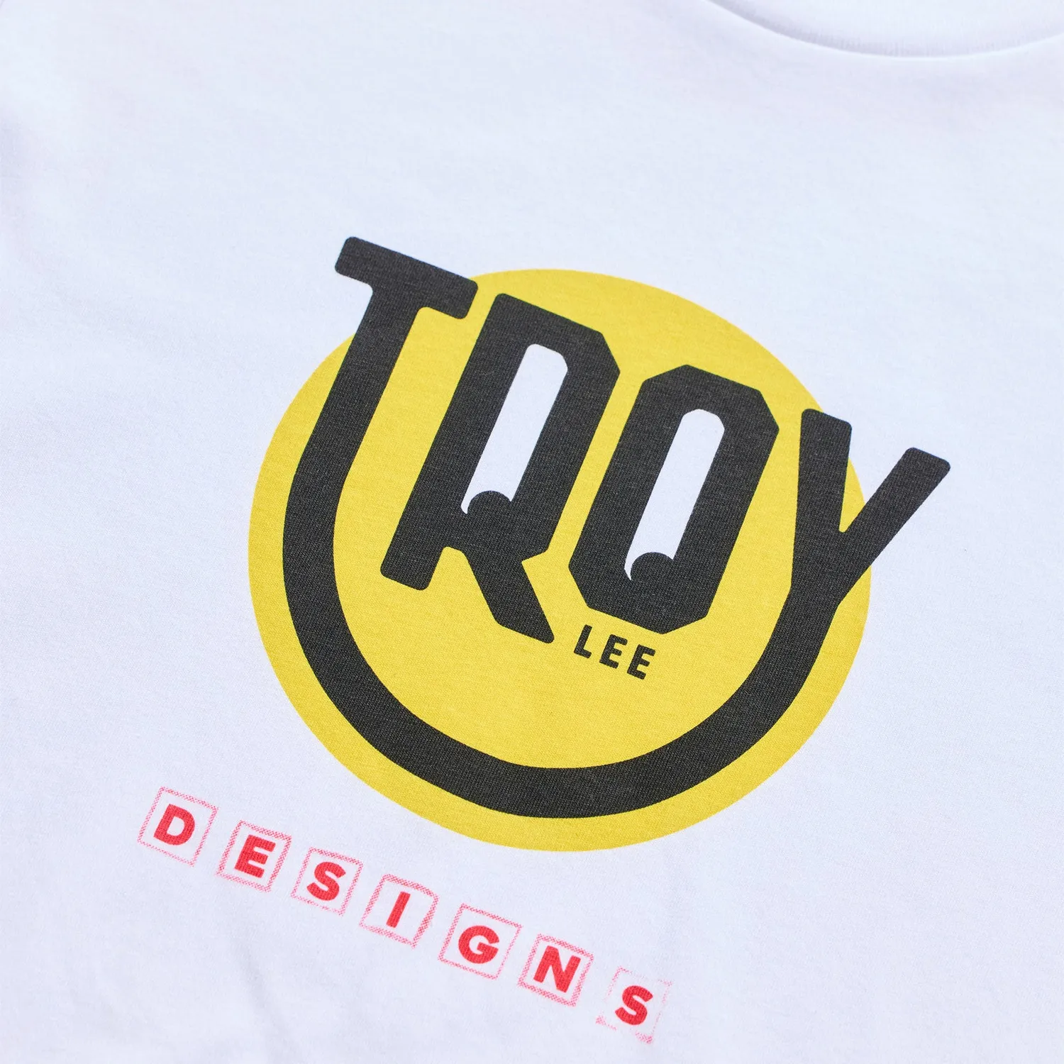 Troy Lee Designs Happy Dayz maglietta bimbo Bianco