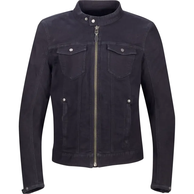 Segura Hunky giacca moto Nero denim Cordura elasticizzato