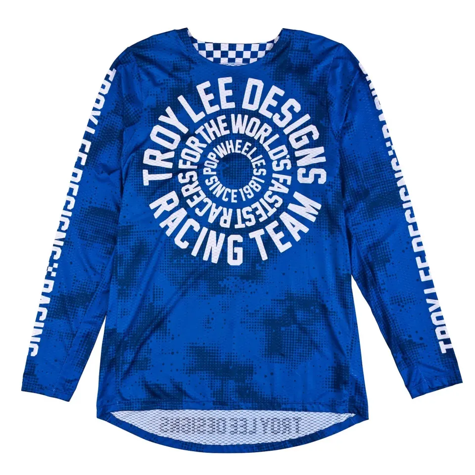 Troy Lee Designs GP Pro Air Carlsbad 97 Maglia Moto Blu ventilata
