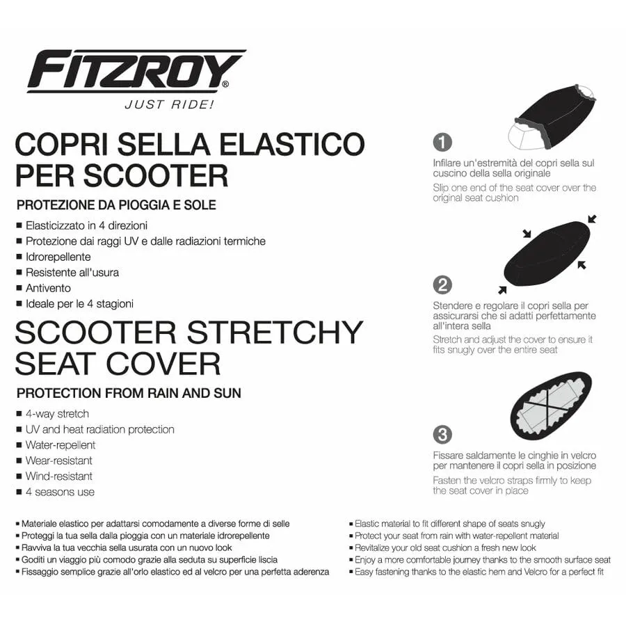 Fitzroy Coprisella Scooter XL 80x118cm Impermeabile