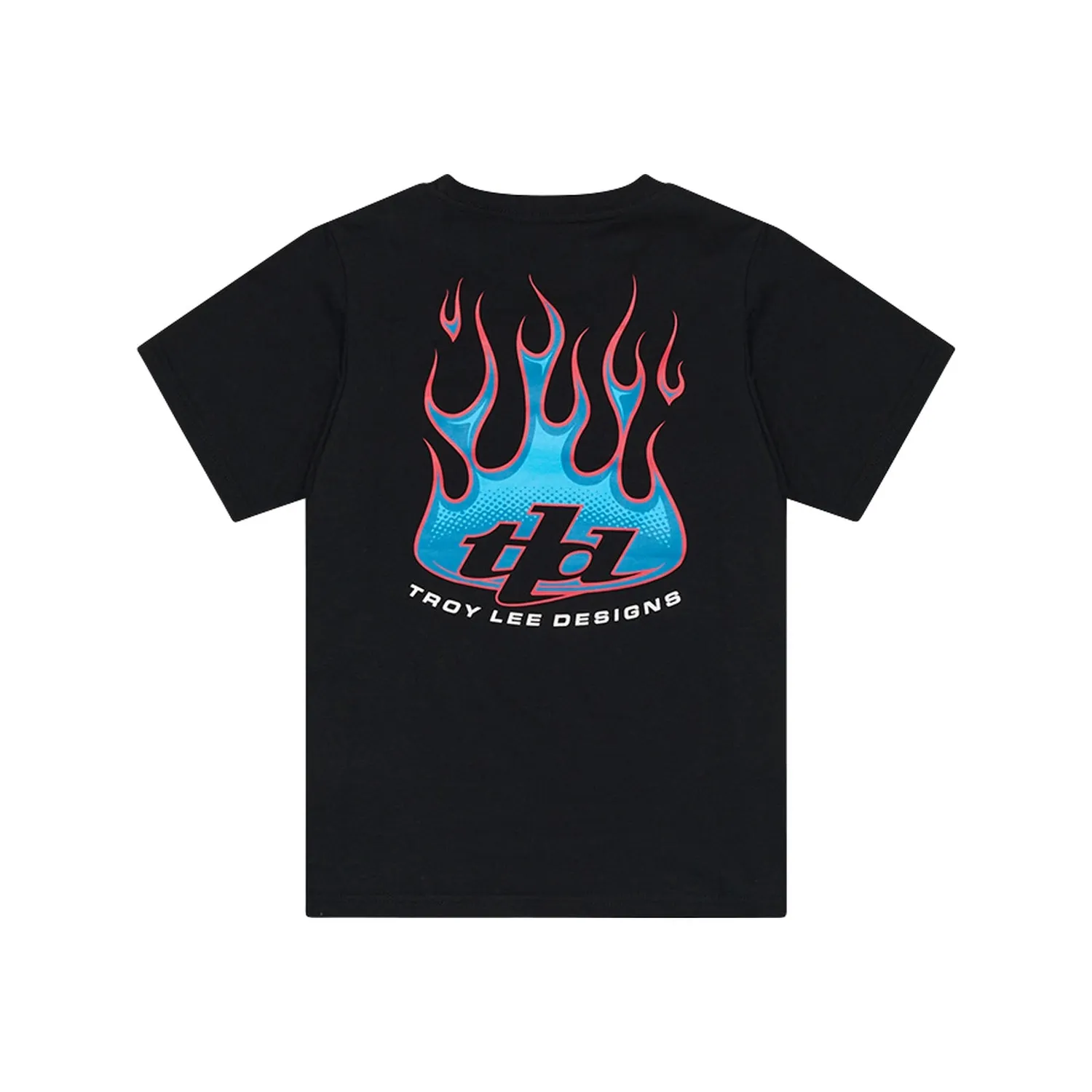 Troy Lee Designs Youth Torched Black t-shirt ragazzo nera