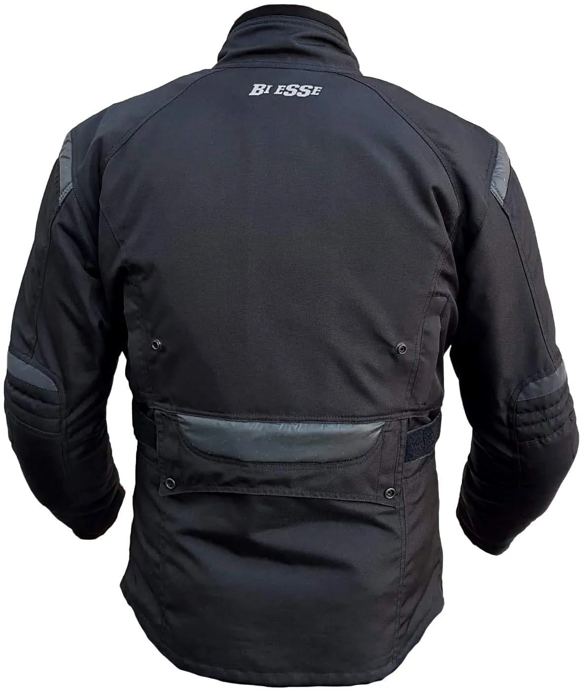 Bi Esse Giacca Moto Tessuto Cordura Impermeabile Nero 3XL