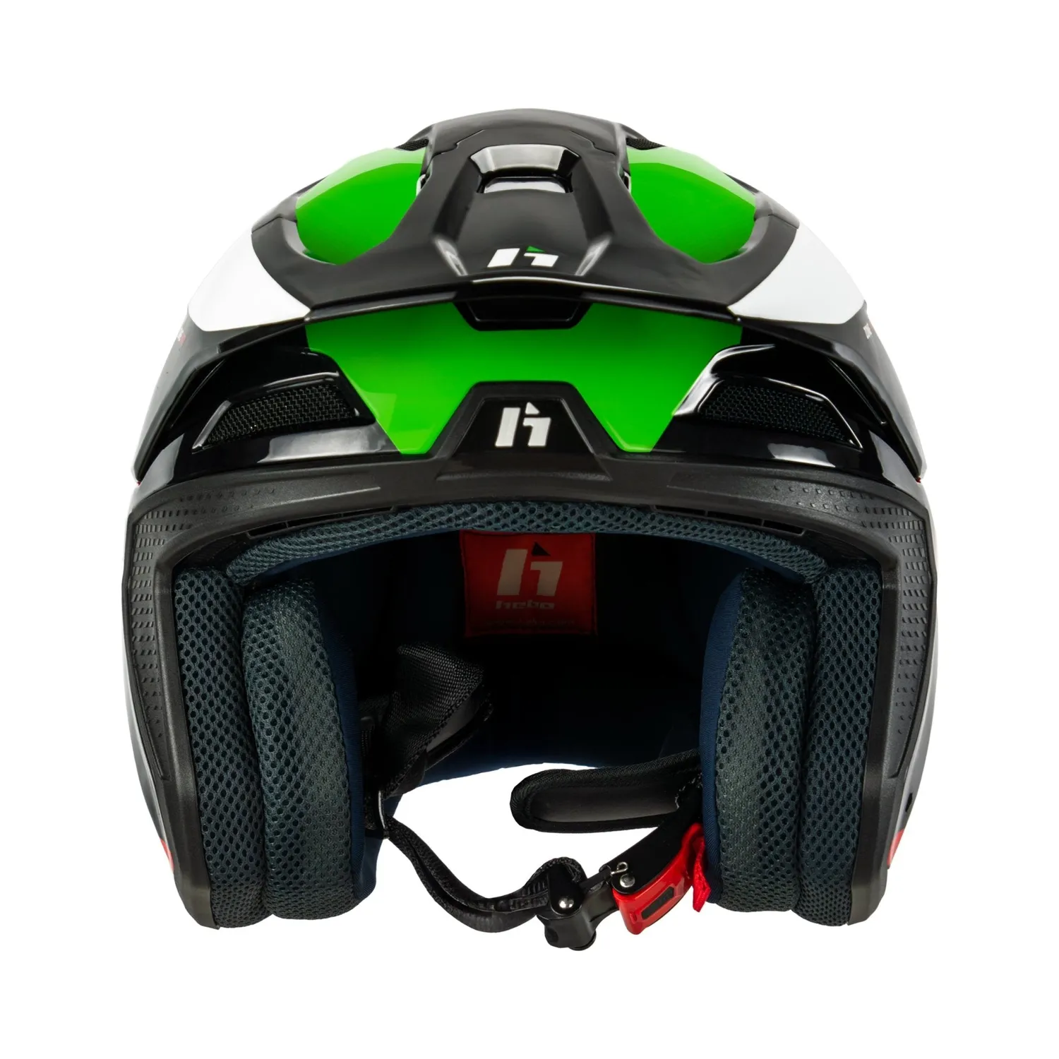 Hebo Zone Pro Classic casco trial bianco ECE 22-06
