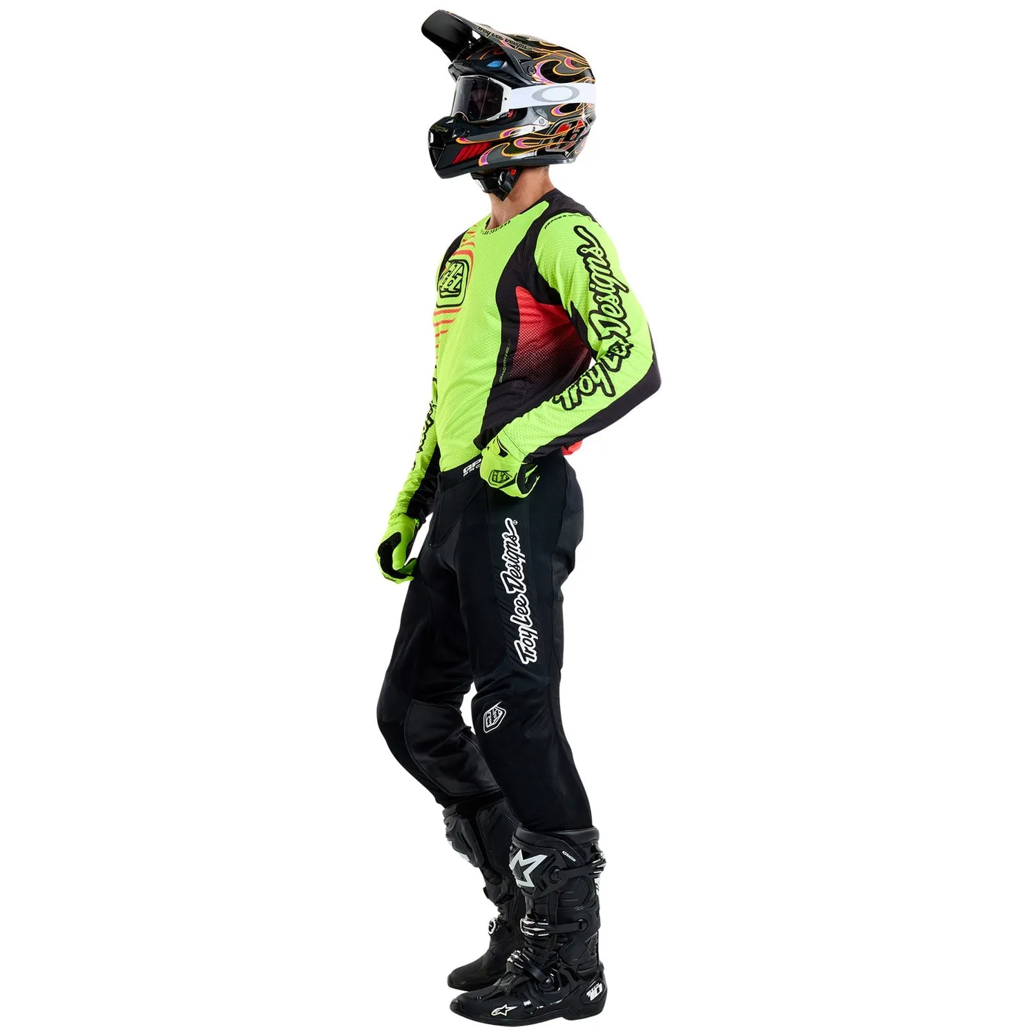 Troy Lee Designs GP Pro Air Maglia Moto Glo Yellow ventilata