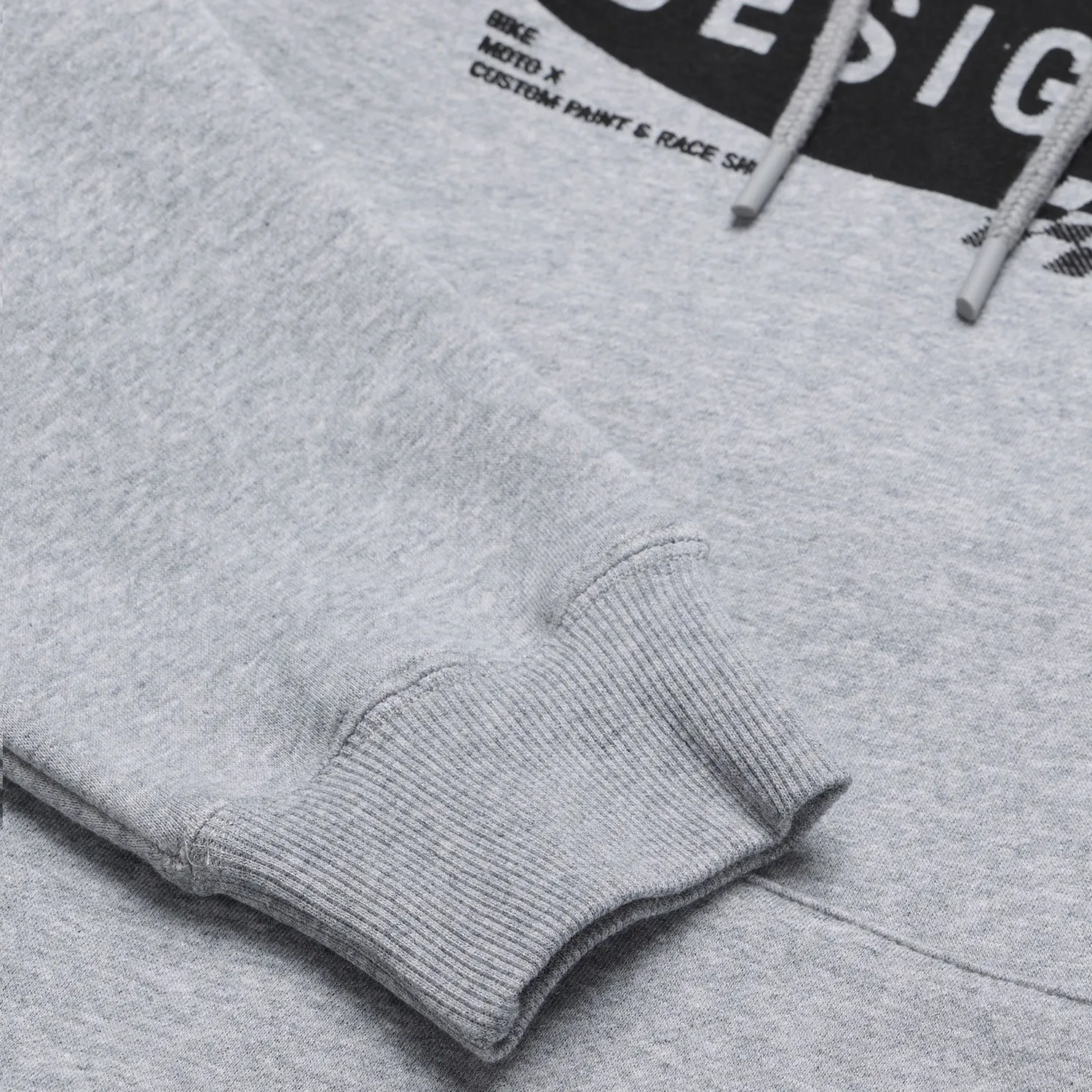 Troy Lee Designs Stamp felpa con cappuccio grey heather