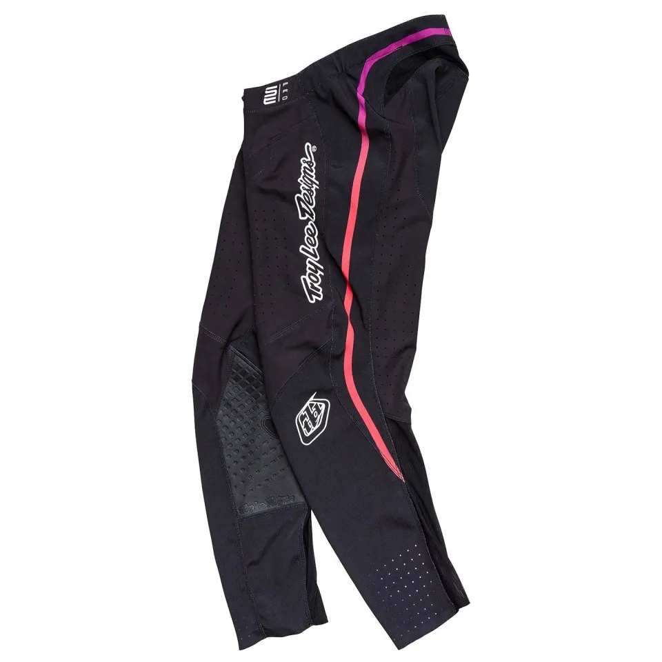 Troy Lee Designs SE Pro pantaloni moto neri Pinned