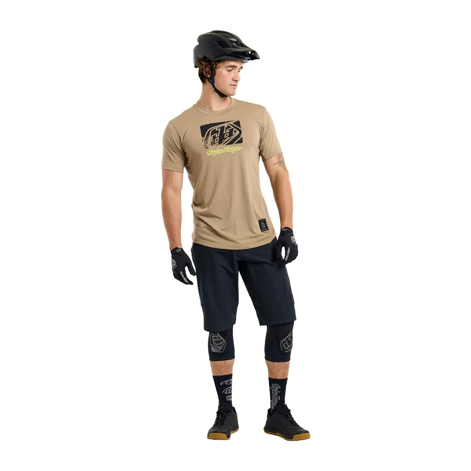 Troy Lee Designs Skyline Ride Tee maglia bici Timber traspirante
