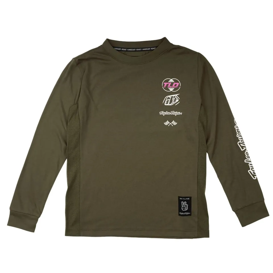 Troy Lee Designs Skyline Ride maglia mtb Caper manica lunga