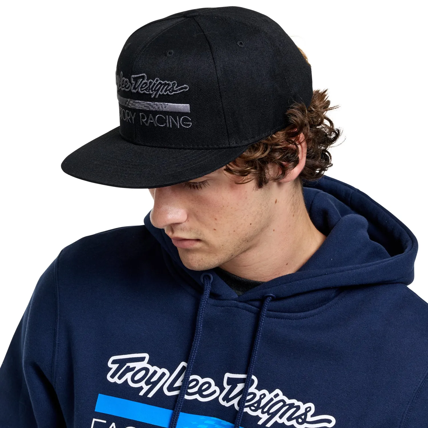 Troy Lee Designs Factory Racing cappellino Black Gray