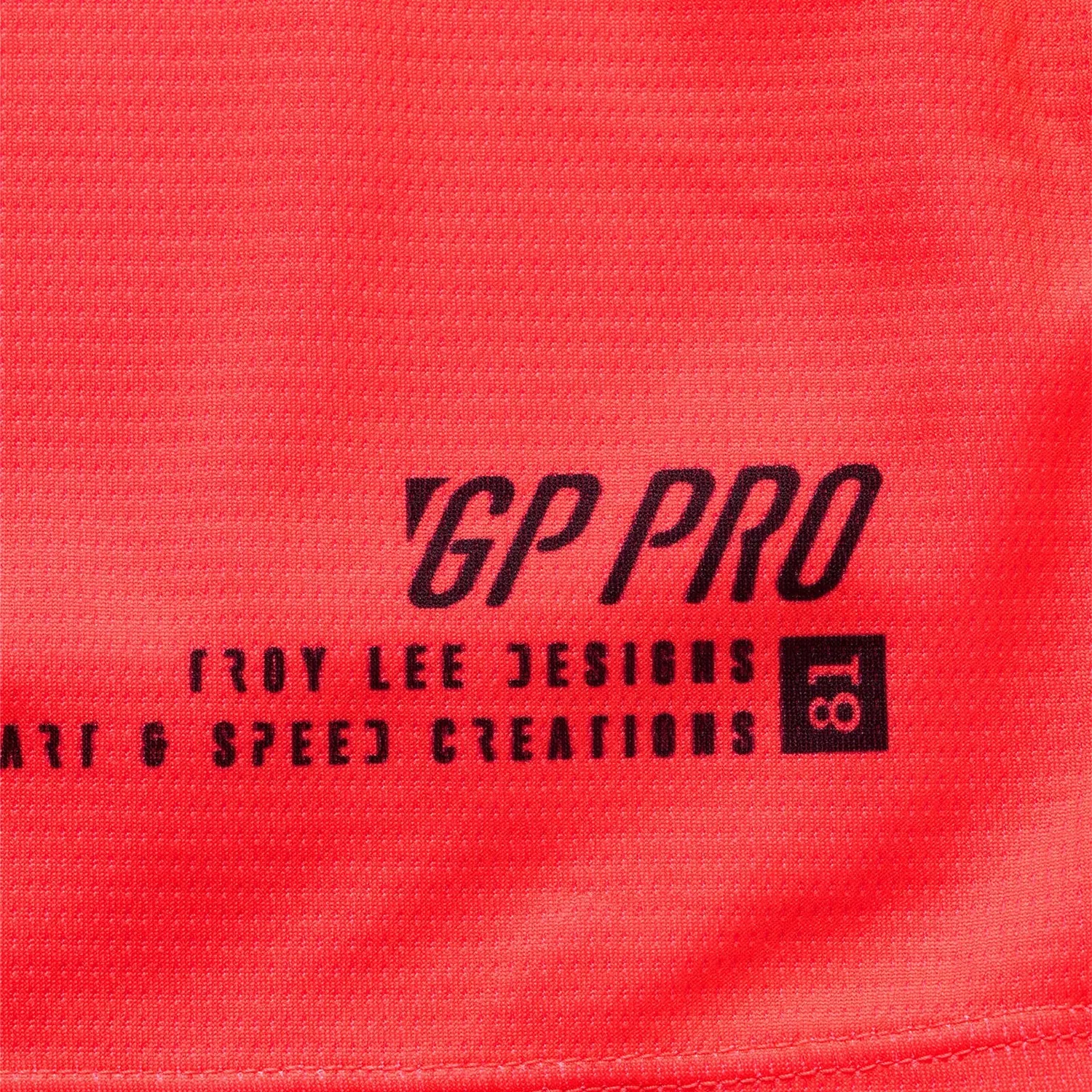 Troy Lee Designs GP Pro Swerve maglia moto rosso giallo fluo