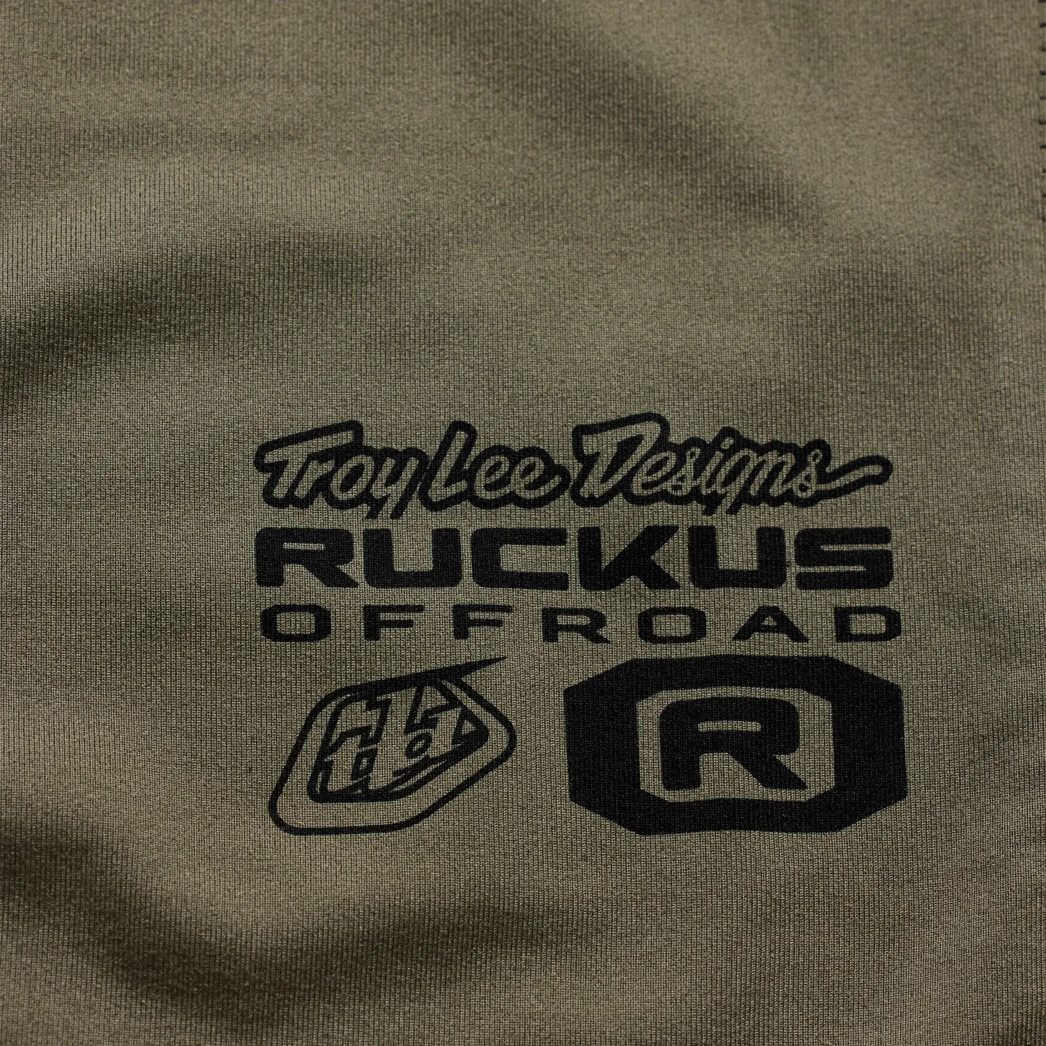 Troy Lee Designs Ruckus Offroad maglia cross army carbon manica lunga