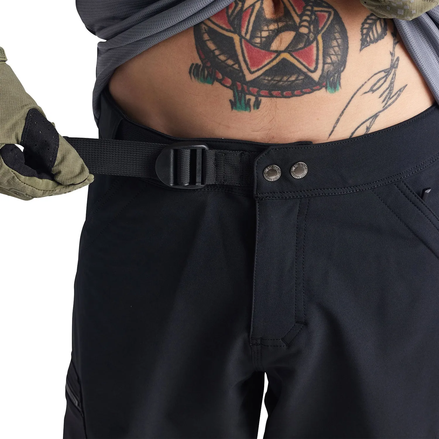 Troy Lee Designs Ruckus Cargo pantaloni bici neri Mono Black