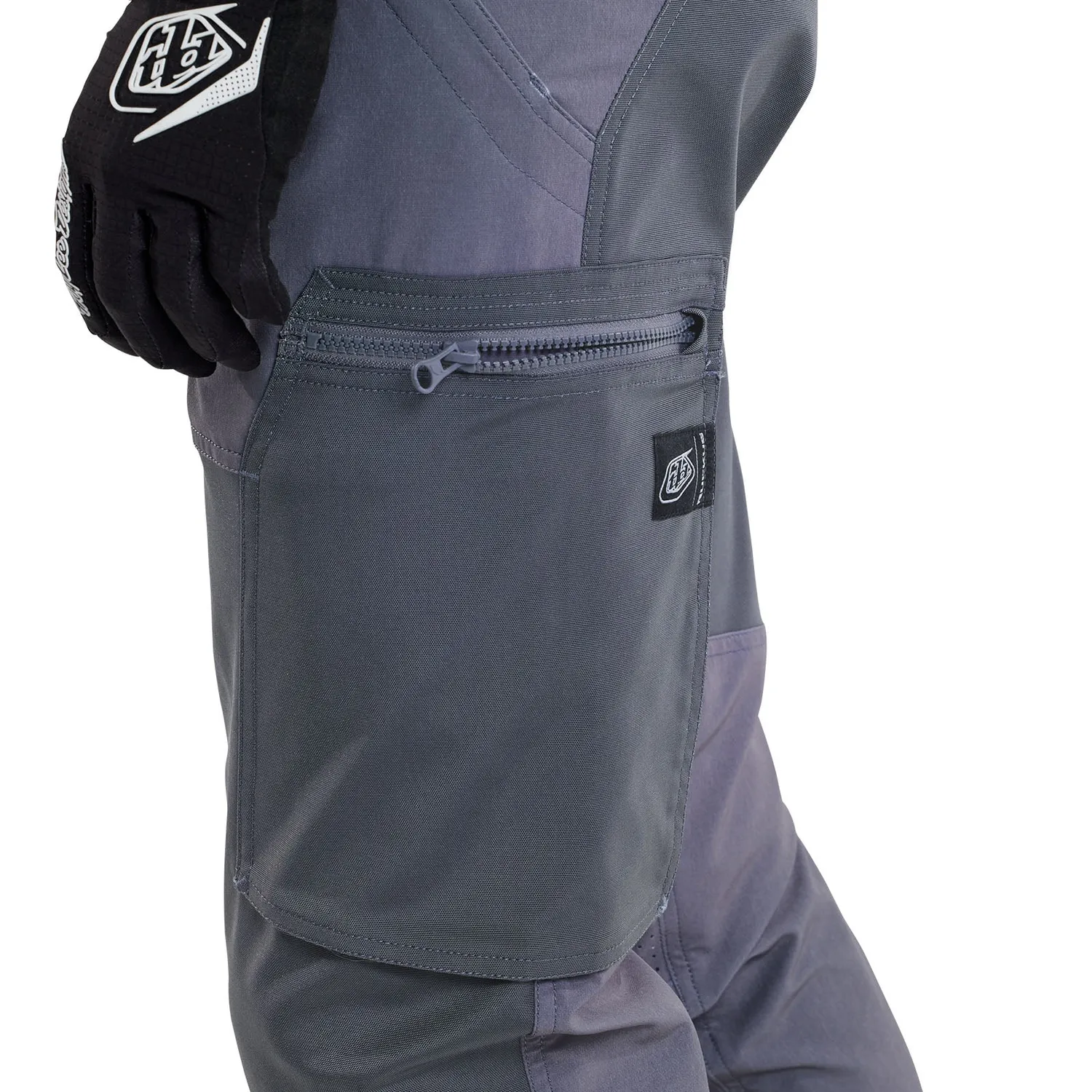 Troy Lee Designs Ruckus Cargo pantaloni mtb Steel Blue tasche
