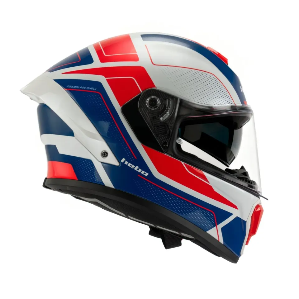 Hebo A618 Force casco moto fibra omologato ECE 22-06