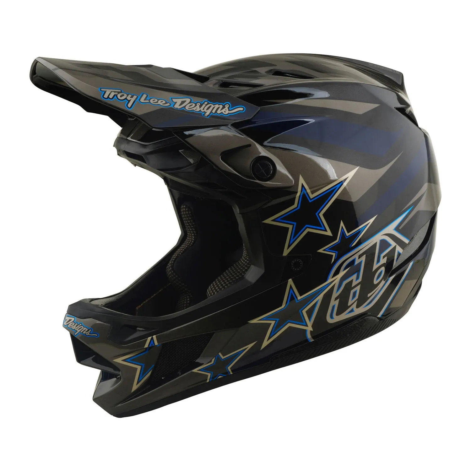 Troy Lee Designs D4 Composite casco integrale Gray MIPS