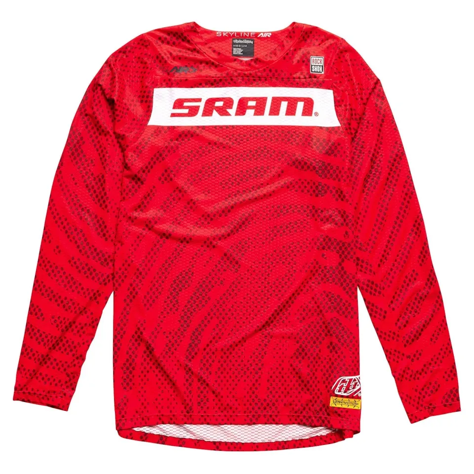 Troy Lee Designs Skyline Air maglia bici rossa manica lunga