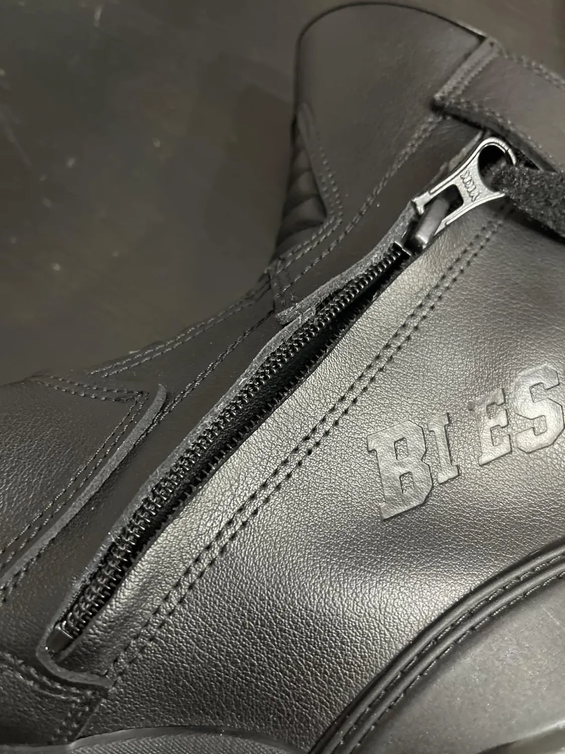 Bi Esse Stivali Moto Pelle Impermeabili 44 EU Neri