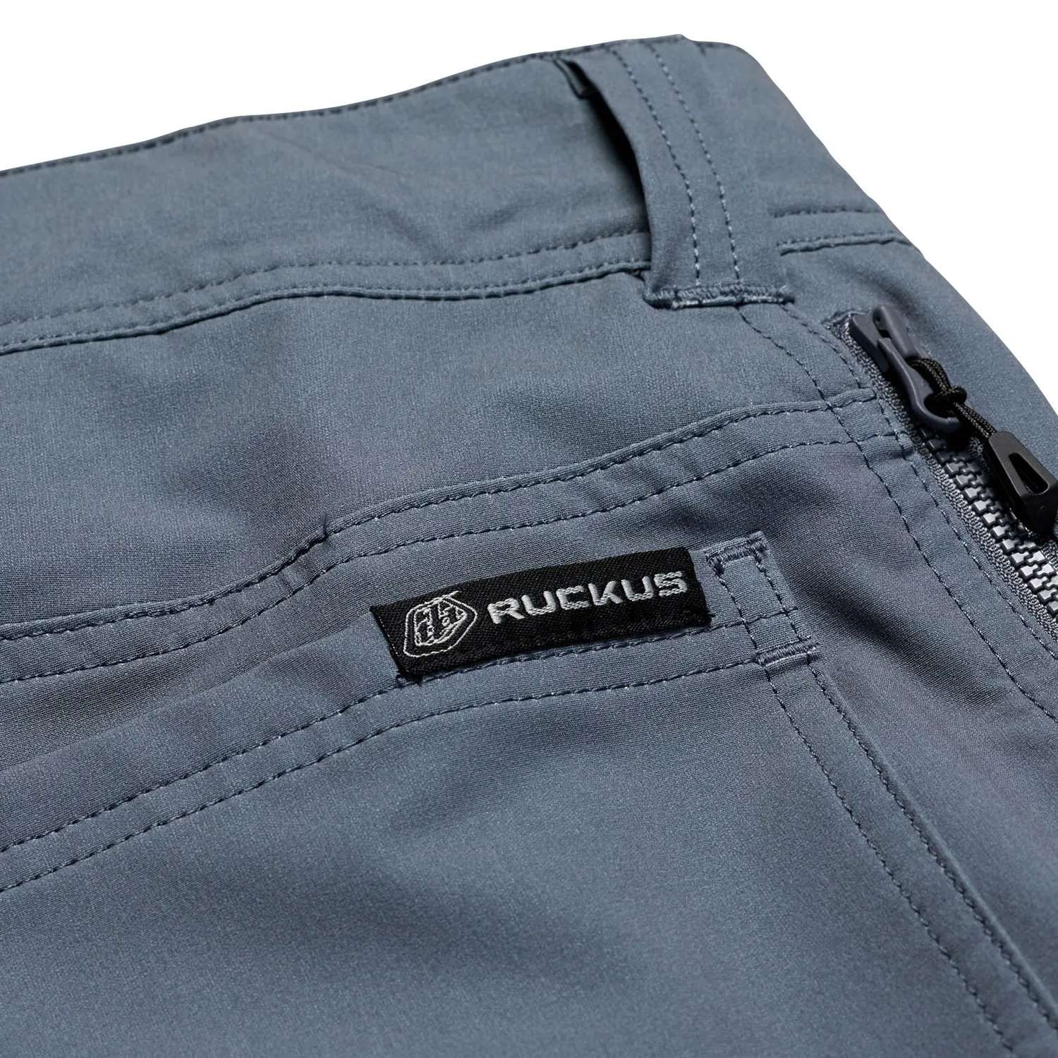 Troy Lee Designs Ruckus Long Travel Pantaloni MTB Blu Stretch