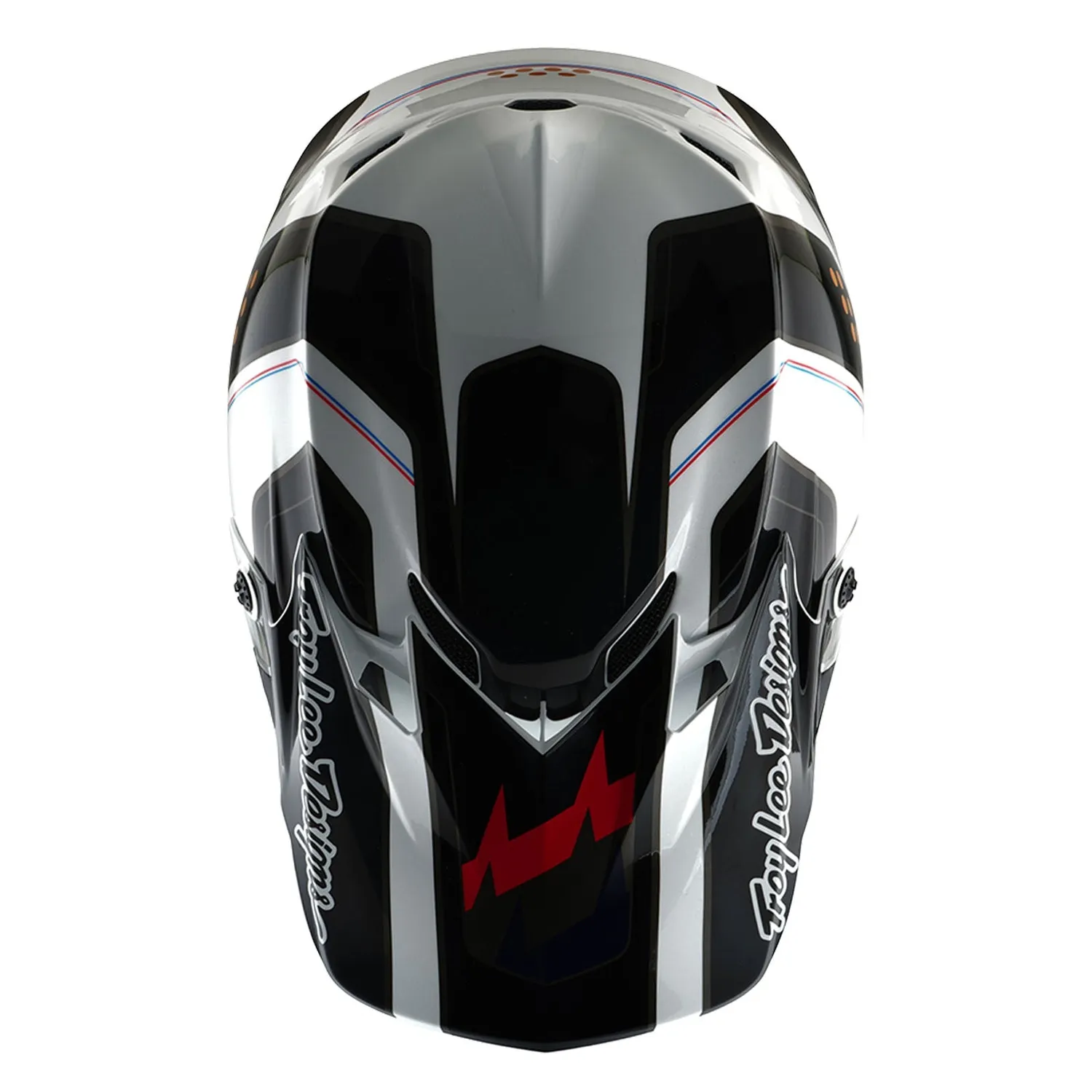 Troy Lee Designs GP Pro Trooper casco moto bianco MIPS leggero