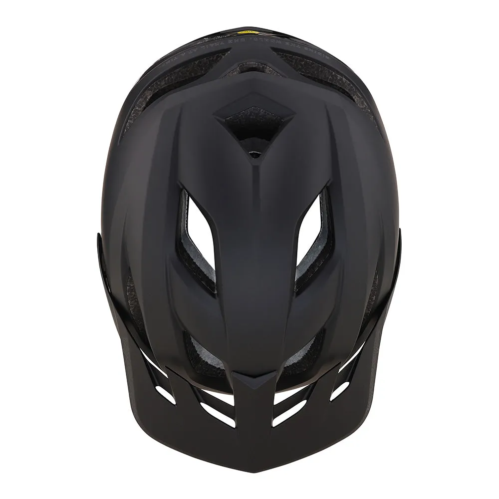 Troy Lee Designs Flowline SE casco bici nero MIPS ventilato