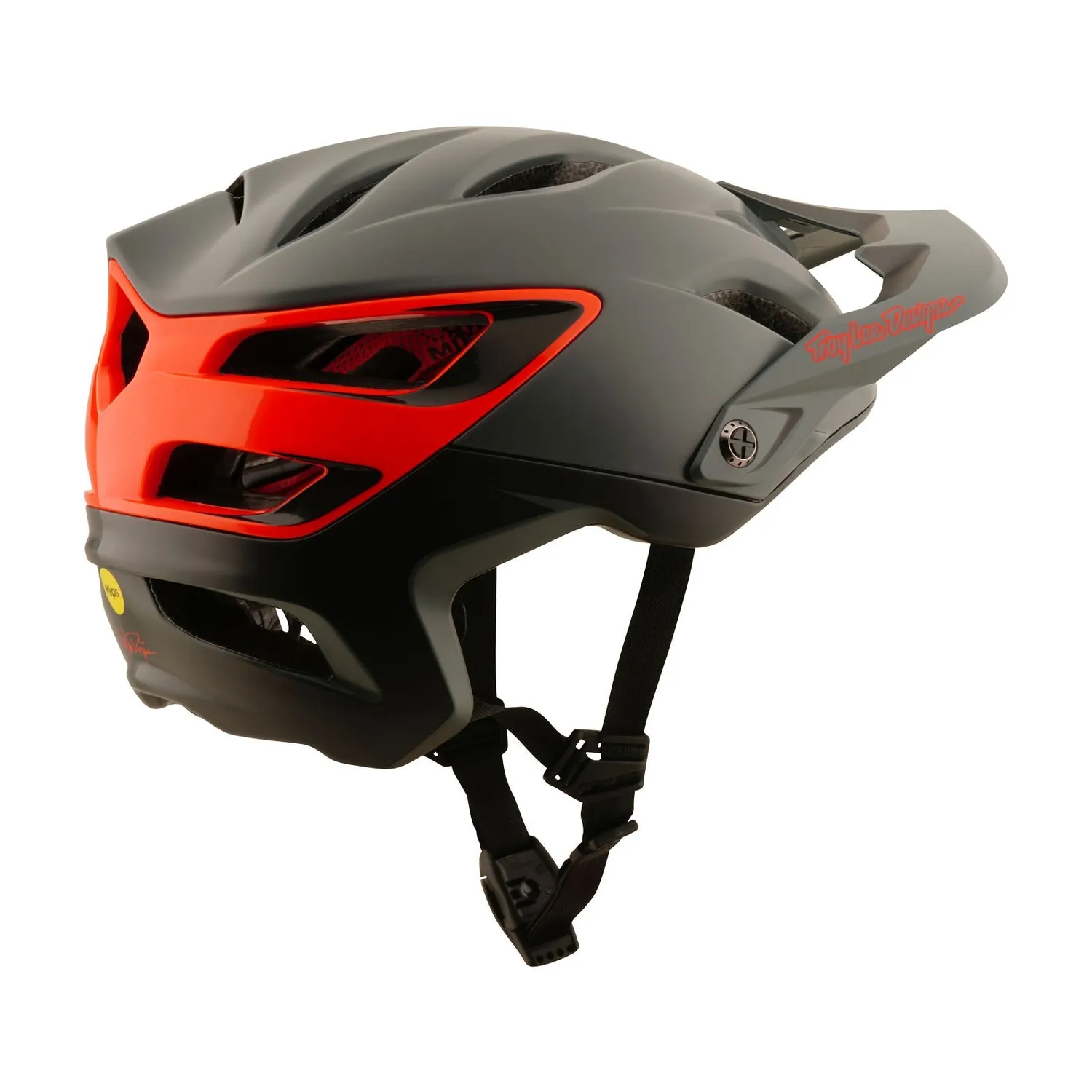 Troy Lee Designs A3 Uno Casco MTB Steel Blue