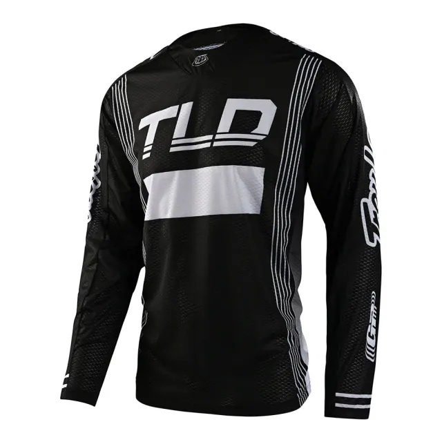 Troy Lee Designs GP Air Rhythm Black maglia moto nera